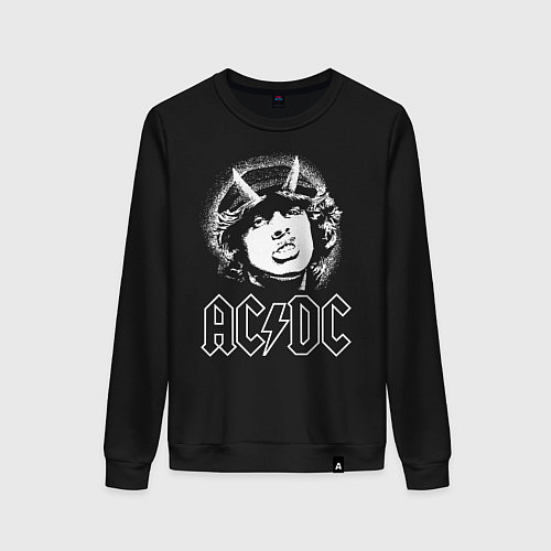 Женский свитшот ACDC Angus / Черный – фото 1