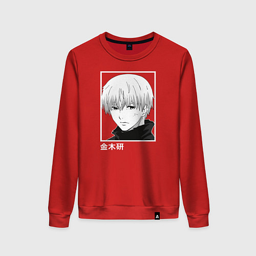 Женский свитшот Кен Канеки / Красный – фото 1