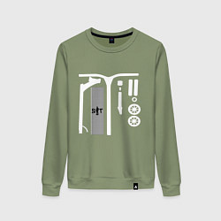 Женский свитшот Самокат фристайл Кастом