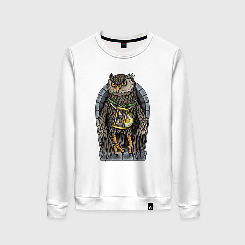 Женский свитшот Хранитель времени / Белый – фото 1