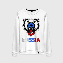 Женский свитшот Русский медведь