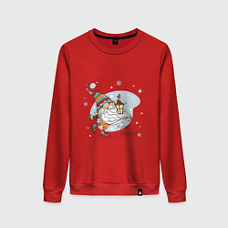 Женский свитшот Рождественский гном