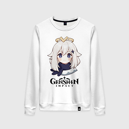 Женский свитшот GENSHIN IMPACT / Белый – фото 1