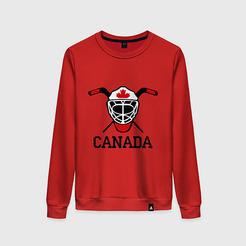 Женский свитшот Canada: Hot Ice / Красный – фото 1