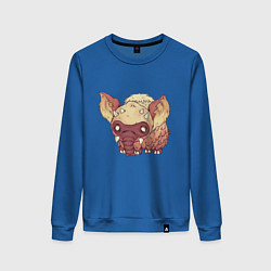 Свитшот хлопковый женский Dont Starve, цвет: синий