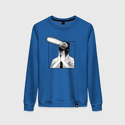 Женский свитшот Человек Бензопила Дэнджи