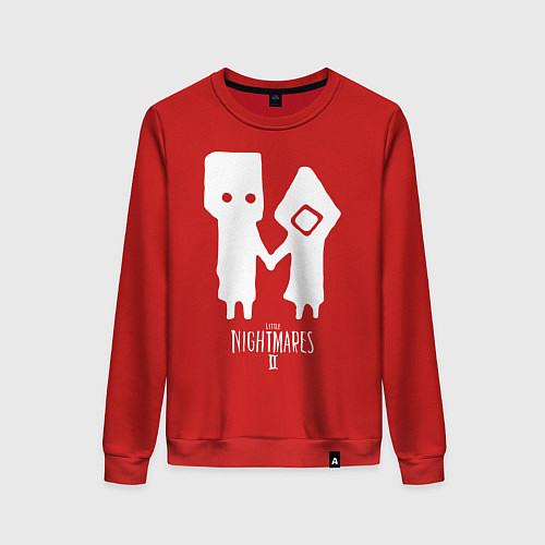 Женский свитшот LITTLE NIGHTMARES 2 / Красный – фото 1