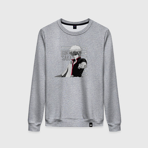 Женский свитшот Гинтама / Меланж – фото 1