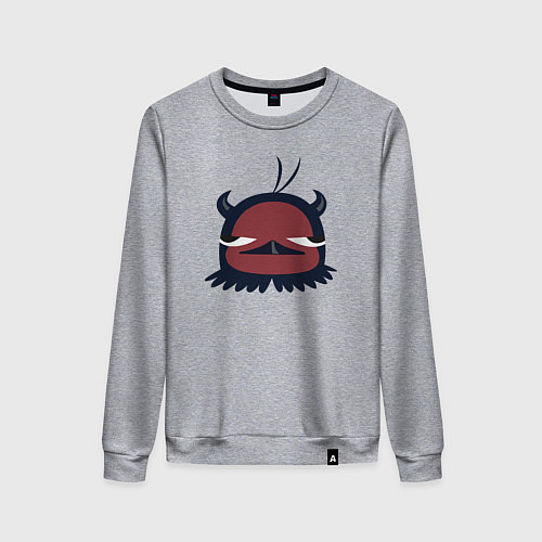 Женский свитшот Неро птичка / Меланж – фото 1