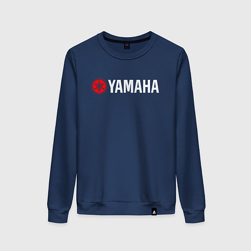 Женский свитшот YAMAHA ЯМАХА / Тёмно-синий – фото 1