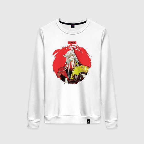 Женский свитшот Red Tomoe / Белый – фото 1