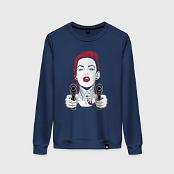 Женский свитшот Опасная девушка