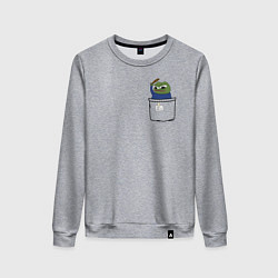 Женский свитшот Pepe simp