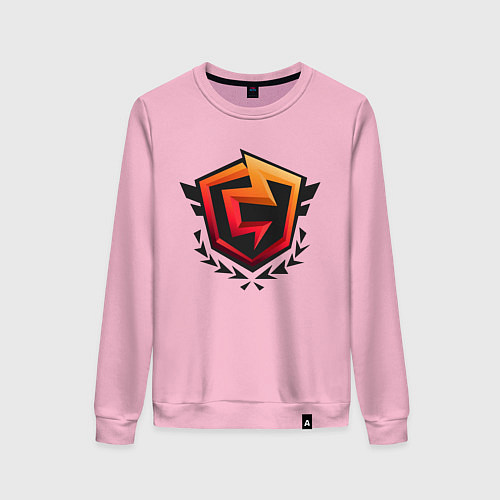 Женский свитшот Чемпион / Светло-розовый – фото 1