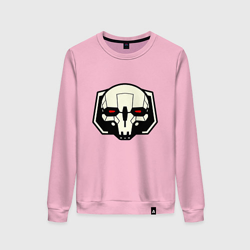 Женский свитшот Mech BattleTech / Светло-розовый – фото 1