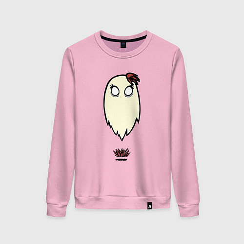 Женский свитшот Приведение Венди / Светло-розовый – фото 1