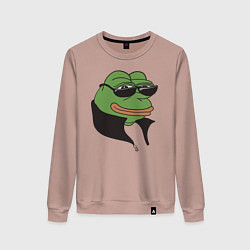Женский свитшот Лягушонок Пепе