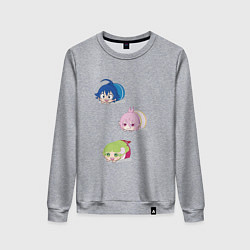 Женский свитшот Милые хомячки демоны