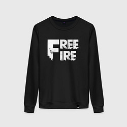 Женский свитшот FREEFIRE FF WHITE LOGO Z