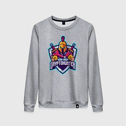 Женский свитшот Crypto hunter