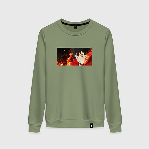 Женский свитшот ТАКЭМИТИ ТОКИЙСКИЕ МСТИТЕЛИ / Авокадо – фото 1