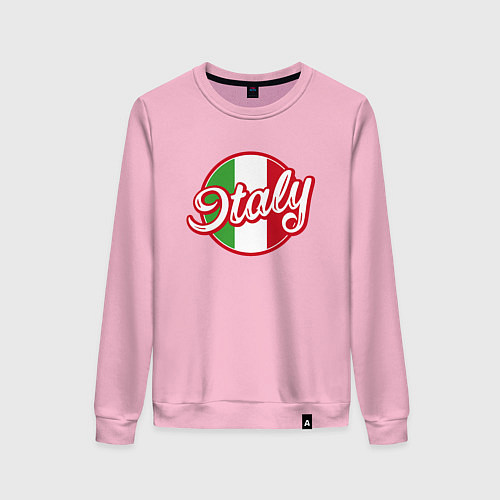 Женский свитшот Italy / Светло-розовый – фото 1