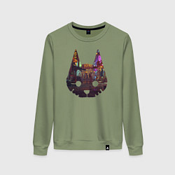 Женский свитшот Stray: City Cat