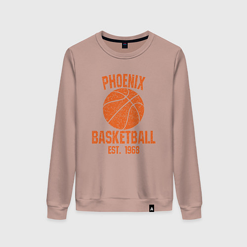 Женский свитшот Phoenix Basketball / Пыльно-розовый – фото 1