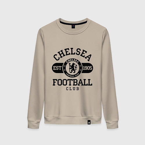 Женский свитшот Chelsea Football Club / Миндальный – фото 1