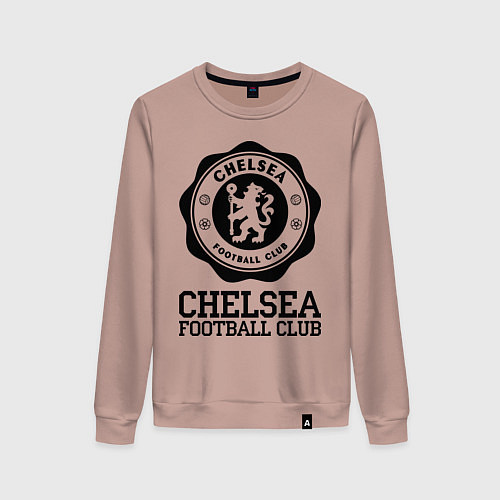 Женский свитшот Chelsea FC: Emblem / Пыльно-розовый – фото 1