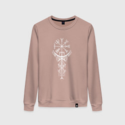 Женский свитшот Вегвизир Vegvisir Руна Z