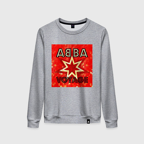 Женский свитшот ABBA новый альбом Voyage / Меланж – фото 1