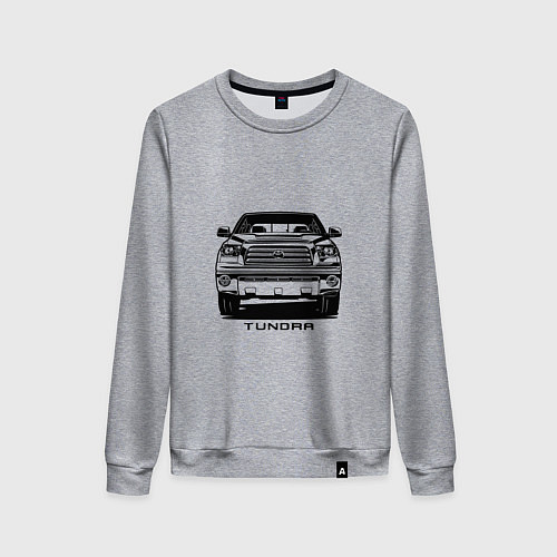 Женский свитшот Тойота Тундра / Меланж – фото 1