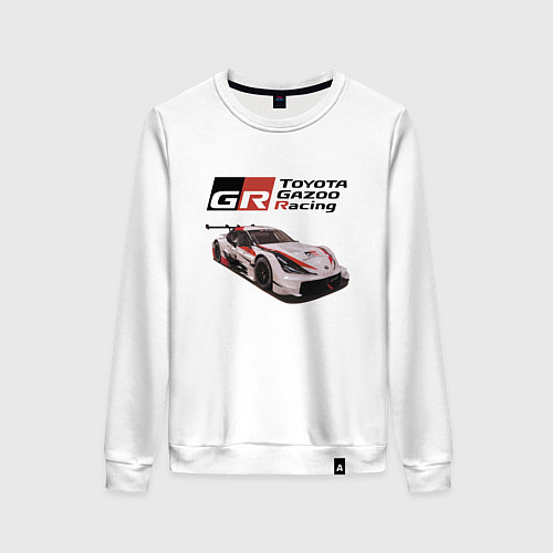 Женский свитшот Toyota Gazoo Racing Team, Finland / Белый – фото 1