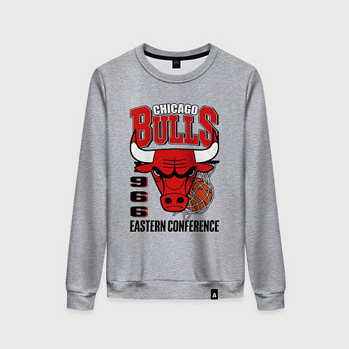 Женский свитшот Chicago Bulls NBA / Меланж – фото 1