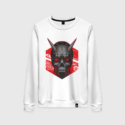 Женский свитшот SHLSHK Cyber Skull Collection