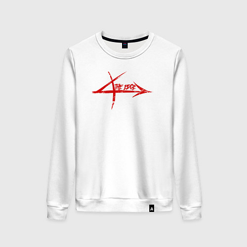 Женский свитшот The edge / Белый – фото 1