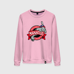 Женский свитшот Brevard County Manatees - baseball team