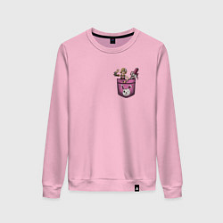 Женский свитшот Крошка Тина в кармане