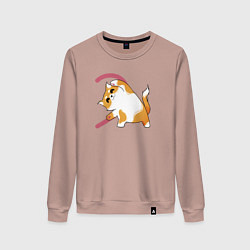 Женский свитшот Котики вторая половина сердца