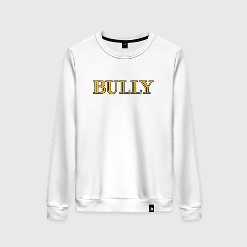 Женский свитшот Bully Big Logo / Белый – фото 1