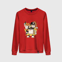 Женский свитшот CTRLALTDEL для программиста