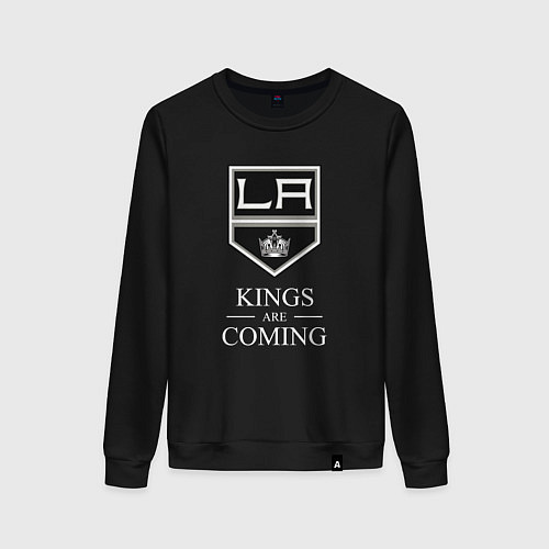 Женский свитшот Los Angeles Kings, Лос Анджелес Кингз / Черный – фото 1