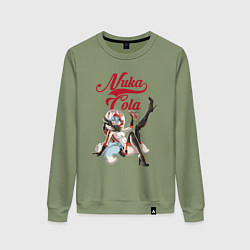 Женский свитшот Fallout Nuka Cola Furry Poster