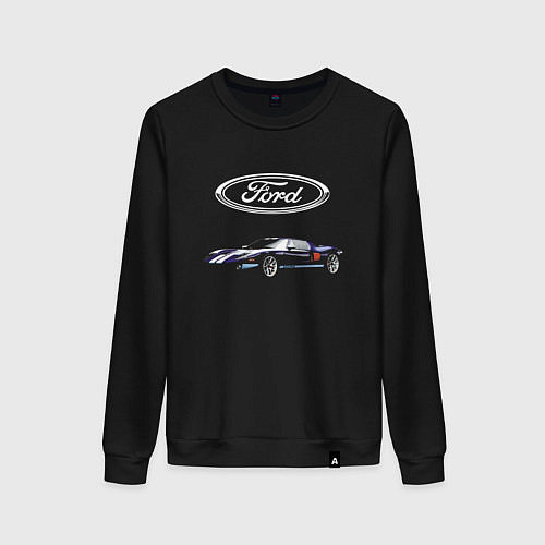 Женский свитшот Ford Racing / Черный – фото 1