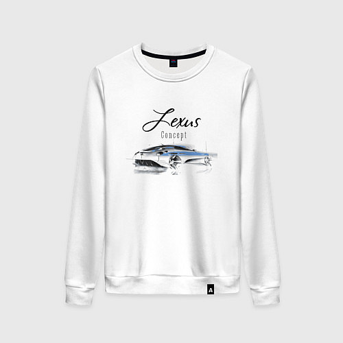 Женский свитшот Lexus Concept / Белый – фото 1