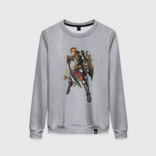 Женский свитшот Паладин Ла2 / Меланж – фото 1