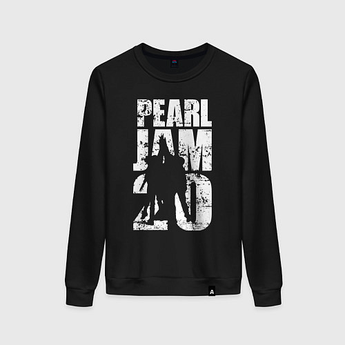 Женский свитшот Pearl Jam, группа / Черный – фото 1