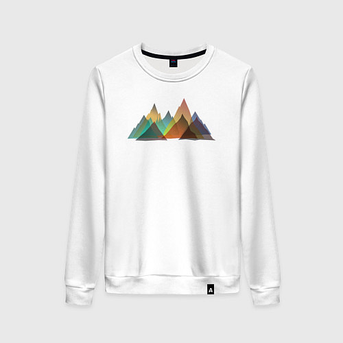 Женский свитшот Хайкинг и Походы / Белый – фото 1