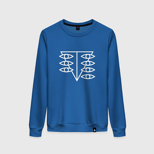 Женский свитшот Seele logo / Синий – фото 1